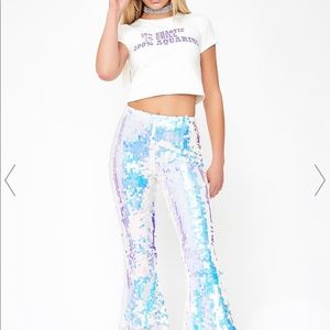 Sequence capri pants. Like New